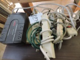 Lot of: APC Battery Backup, 9 Surge Protectors, etc… -- see photo