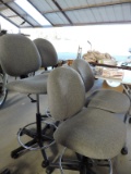 Lot of Four (4) Adjustable Height Office Chairs - from 22