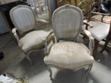 Pair of Queen Anne Style Chairs (need restoration)