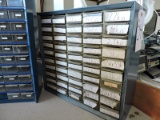 50-Drawer Parts Box with Electrical and Electronic Parts Assortment