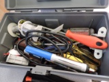 Electronics Repair Tools and Tool Box - See Description