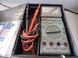 Radio Shack Digital Multimeter / Frequency Counter / PC Data Interface -- with Case & Test Leads