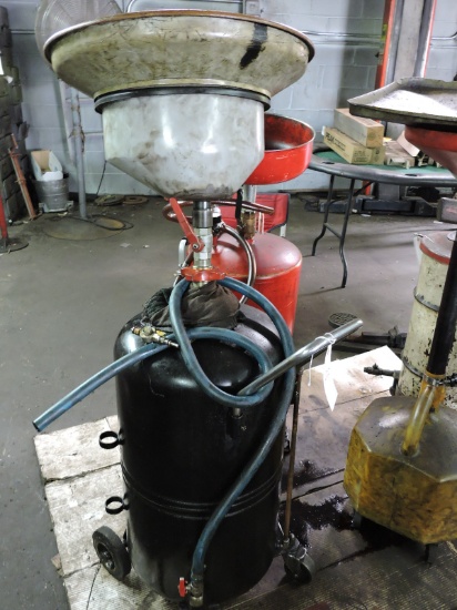 Telescoping Waste Oil (oil change) Drum