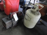 Air Pump and Refrigerant Tank
