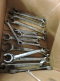 Box of Misc. Crows Foot Wrenches