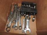 Box of Misc. Open End / Box End Wrenches