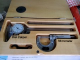 ALLTRADE Brand - Micrometer & Dial Caliper Set