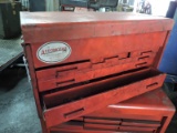 Red Steel Tool Box -- 26.5