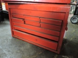 Red Steel Tool Box -- 26.5