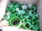 Lot of Cast Iron - Assorted Couplers and Reducers / Epoxy-Coated / Approx. 50 pieces