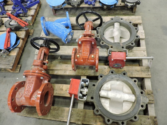 Industrial Pipe Valves - Various - See Description and Photos