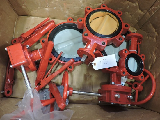 Industrial Pipe Valves - Various - See Description and Photos