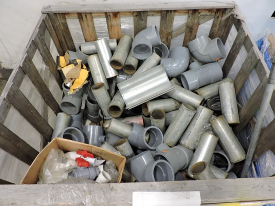 3" Cut-Off Conduit and PVC 90 degree Elbows and more...
