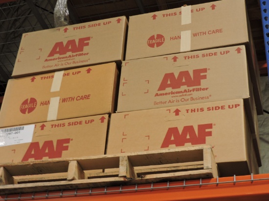 American Air Filter / Ridgid-Air Synthetic Media Filter / MERV 12 / MERV 15 -- 6 CASES - Mixed