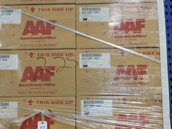 American Air Filter / Ridgid-Air Synthetic Media Filter / MERV 12 -- 16 CASES