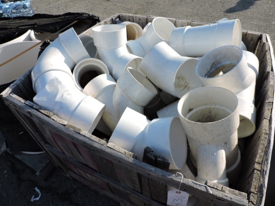 Assorted PVC Couplers, Elbows, Fittings - See Photos