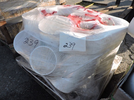 10" PVC Fittings - 7 Pieces