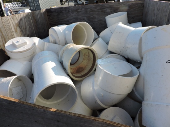 Assorted 8" PVC - Elbows Couplers, Reducers