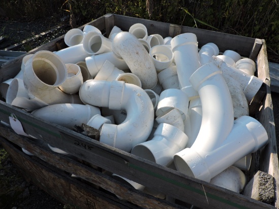 Assorted 4" PVC - Mix of everything, approx. 60 pieces