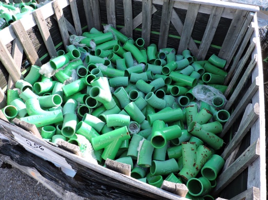 Lot of Cast Iron - 2" Assorted Parts / Epoxy-Coated - see Photos