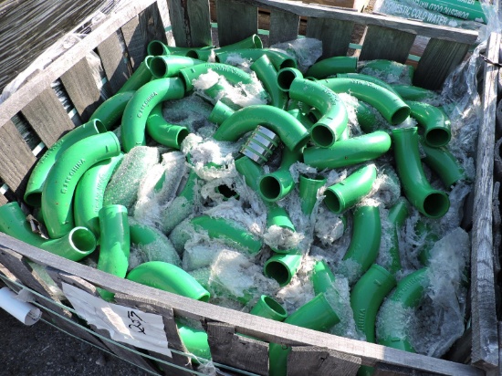 Lot of Cast Iron - 2" Elbows / Epoxy-Coated / Approx. 150 Pieces
