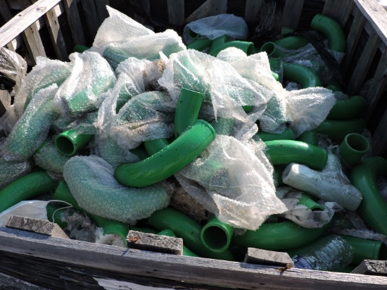 Lot of Cast Iron - 2" Elbows / Epoxy-Coated / Approx. 200 Pieces