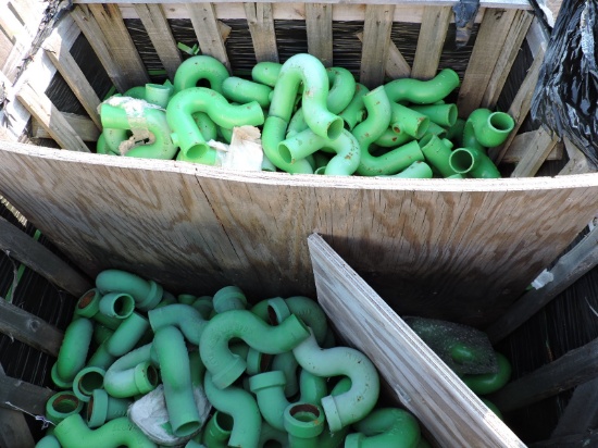 Lot of Cast Iron - 2" Traps / Epoxy-Coated / Approx. 100 Pieces