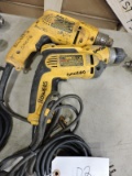 Pair of DeWalt Drills / Screw Guns - Corded