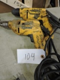 Pair of DeWalt Drills / Screw Guns - Corded