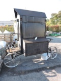 Custom Built SMOKER WAGON - Steel and Iron Construction