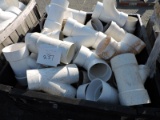 Assorted PVC Couplers, Elbows, Fittings - See Photos