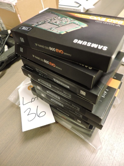 SAMSUNG Brand 1 TB V-NAND SSD 860 ROM -- Lot of 9 Brand New