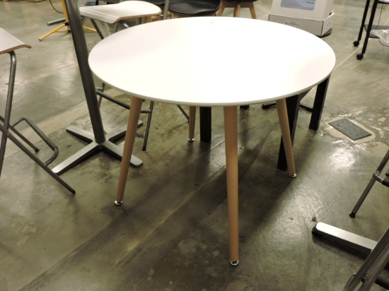 Modern Round 4-Top Table -- 35.5" Wide X 28" Tall