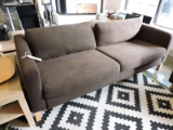 Brown Modern Sofa -- 79