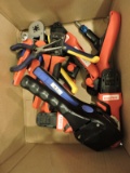 Lot of Various Wire Crimpers and Clippers