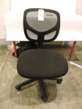 Single Black Rolling Computer / Office Chair