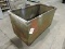 Vintage Steel Warehouse Rolling Bin - 48