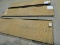 Lot of 3 Framed Pegboards with Outlets -- 29