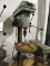 ORBIT Brand 12-Speed Industrial Drill Press on Floor Stand