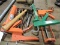 Set of 4 Caulk Guns, Hammer & a Vise-Grip Wrench