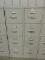 Pair of 4-Drawer Steel Filing Cabinets (total of 2)