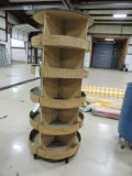 Home-Made Spinning Parts Carousel -- Approx. 6.5 Feet Tall
