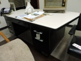 Steel COLE Brand Office Desk with Office Chair