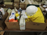 Lot of Various: Rain Jackets, Cleaning Supplies, Etc…..