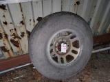 Truck Wheel with Tire -- 265/75R16