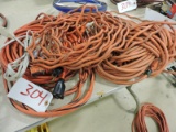 Lot of Various Electrical Extension Cords