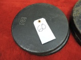 Set of Two 25LB Weight Plates