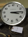 General Electric Old-School Clock / Silver - Functions