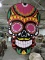 Day of the Dead - Mexican Folk Art / Hanging Skull Art