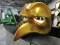 Giant MARDI GRAS MASK - Gold